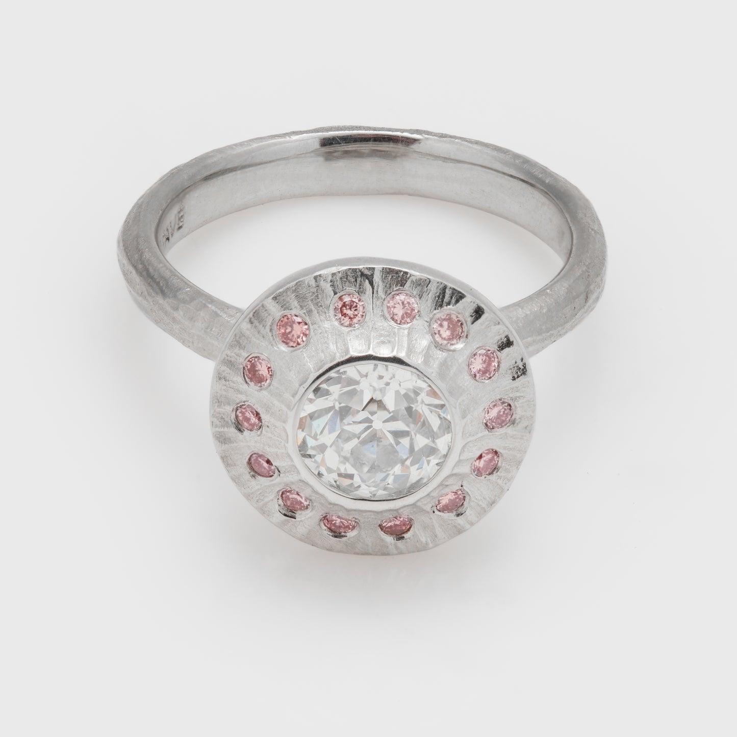 "Brilliant Peony" Diamond Ring