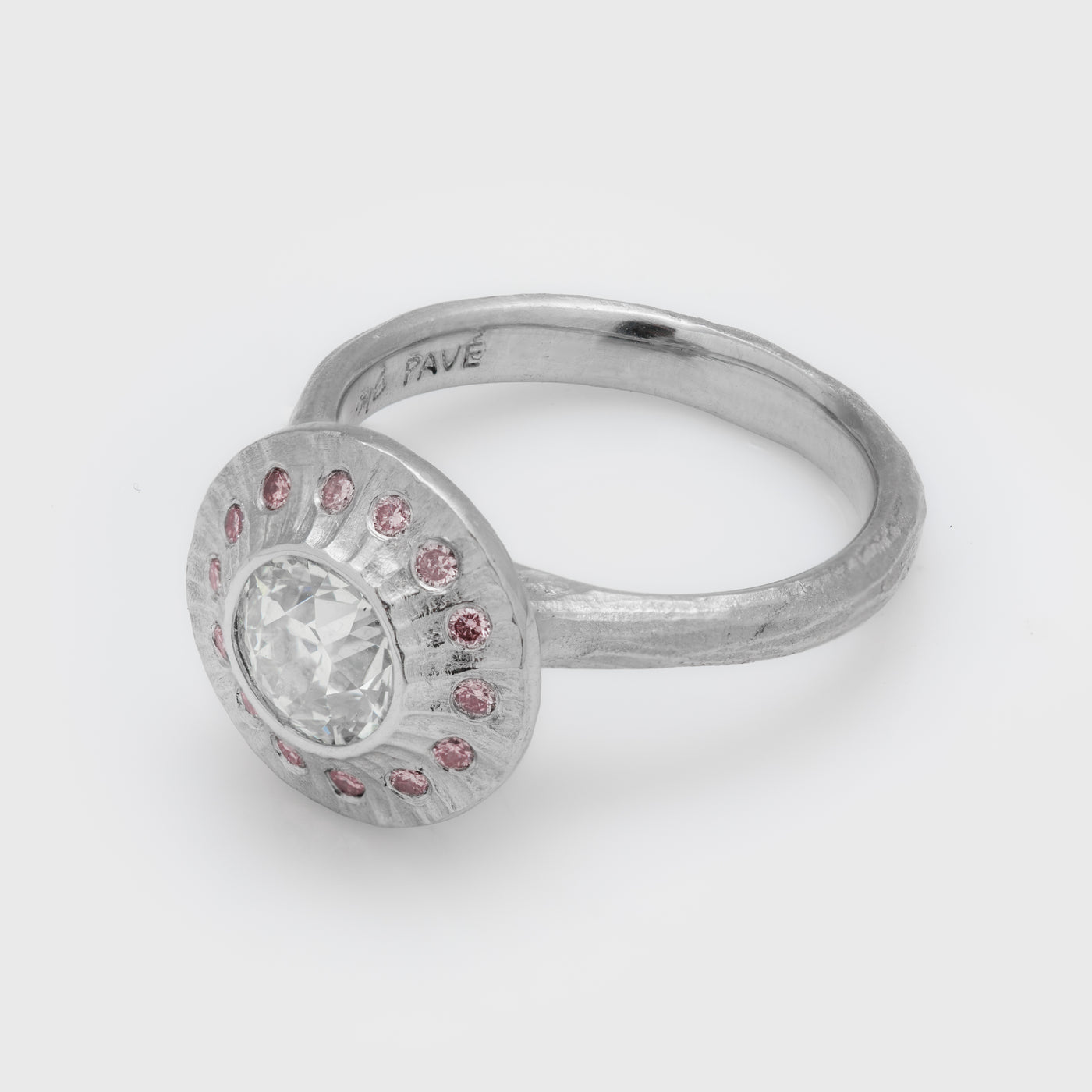 "Brilliant Peony" Diamond Ring