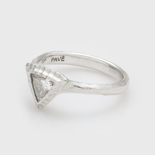 Trillion Cut Diamond Ring
