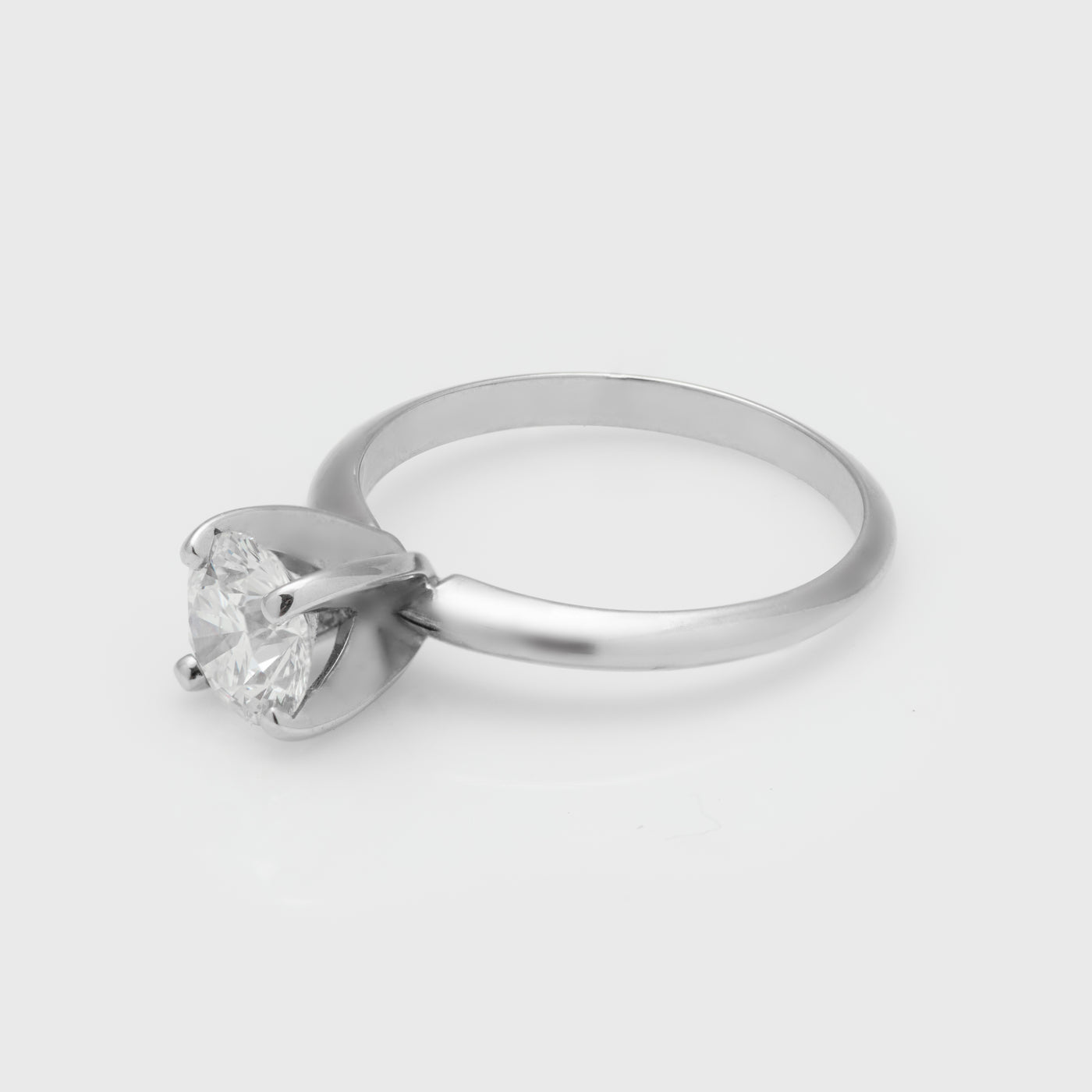 Vintage Diamond Solitaire Ring