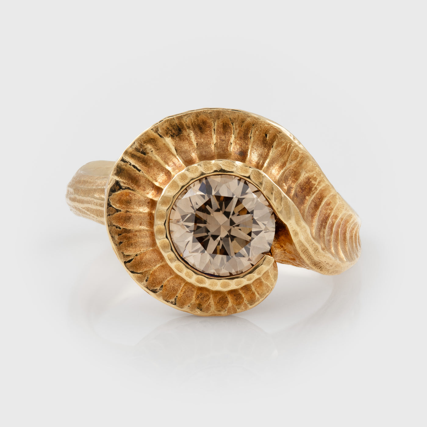 Fibonacci Diamond Ring