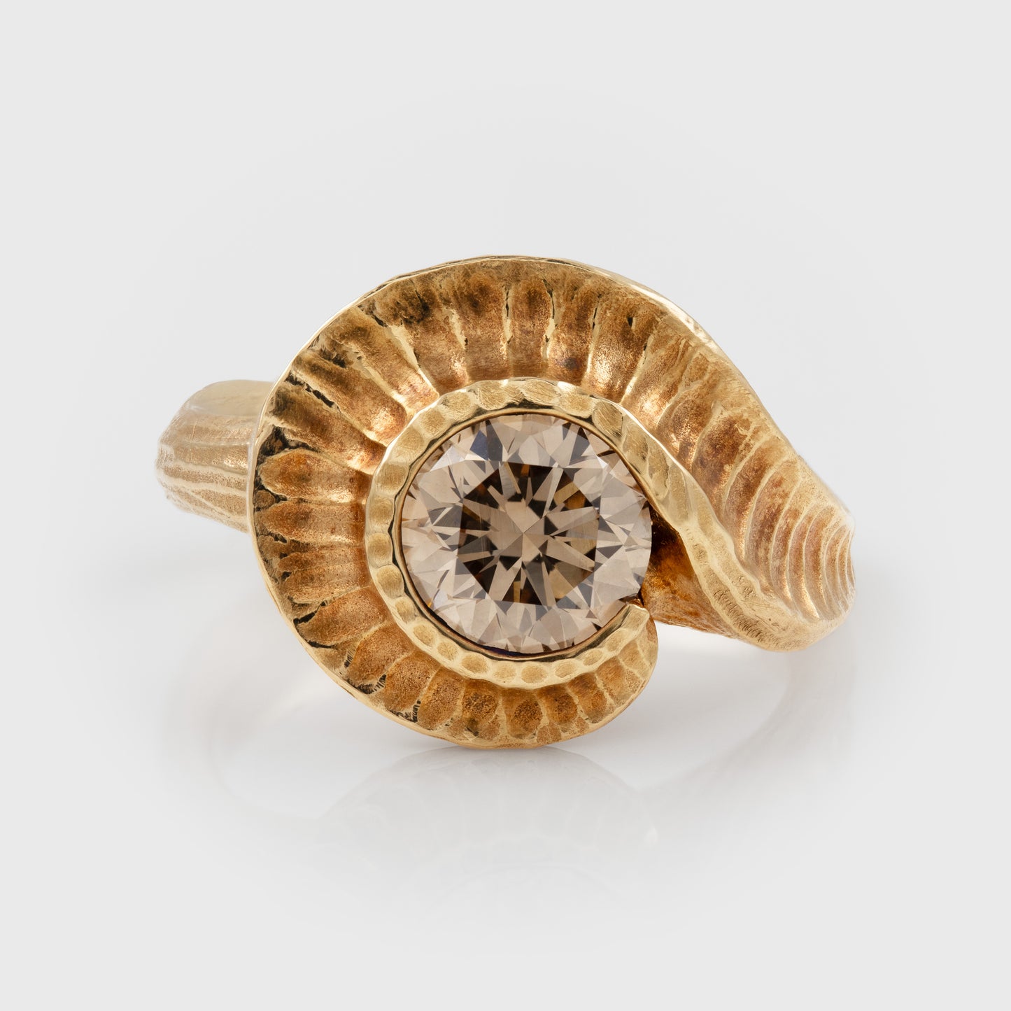 Fibonacci Diamond Ring