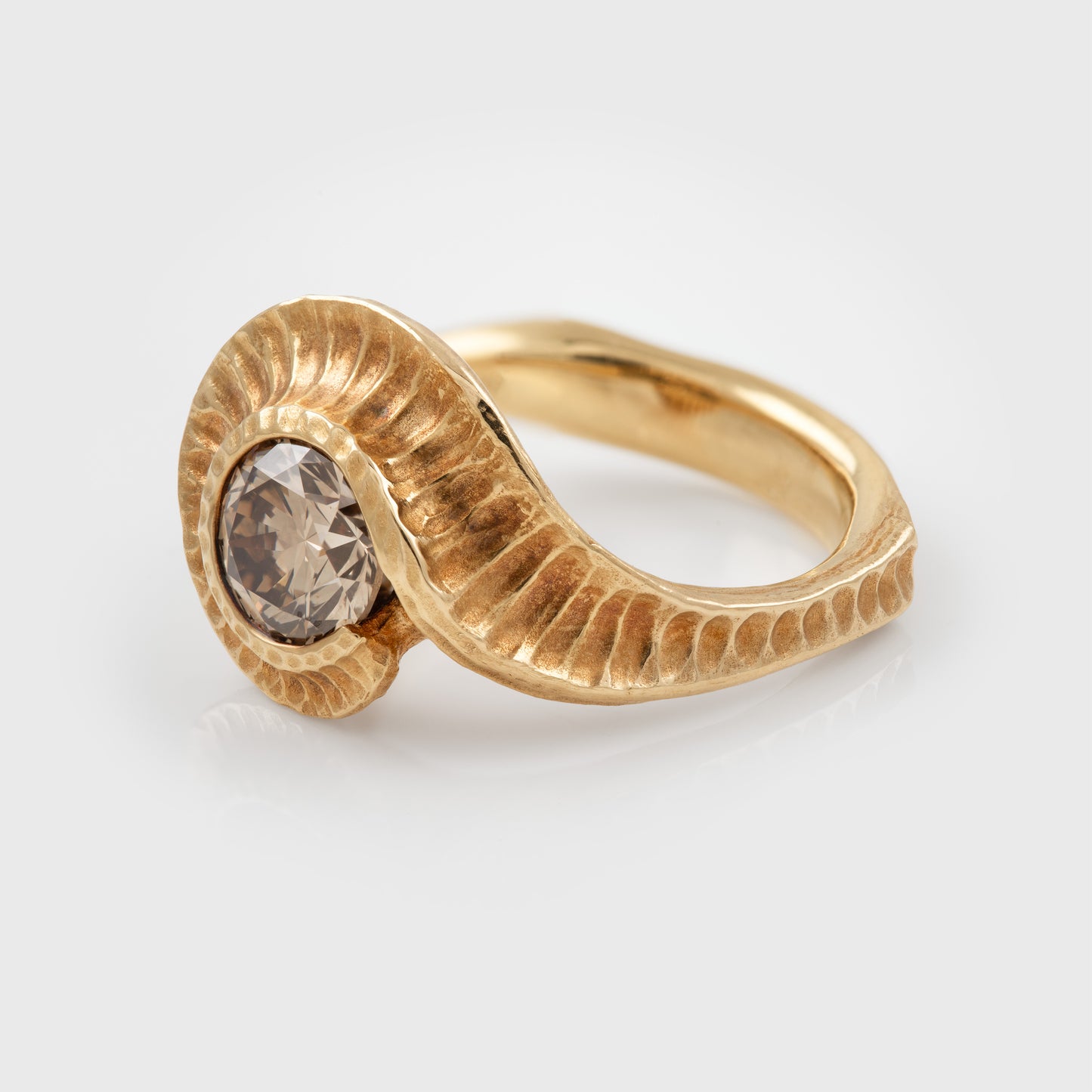Fibonacci Diamond Ring