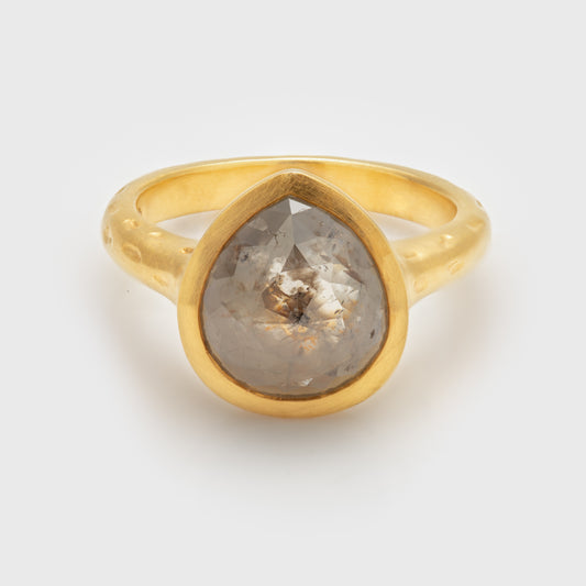 Rustic Diamond Ring