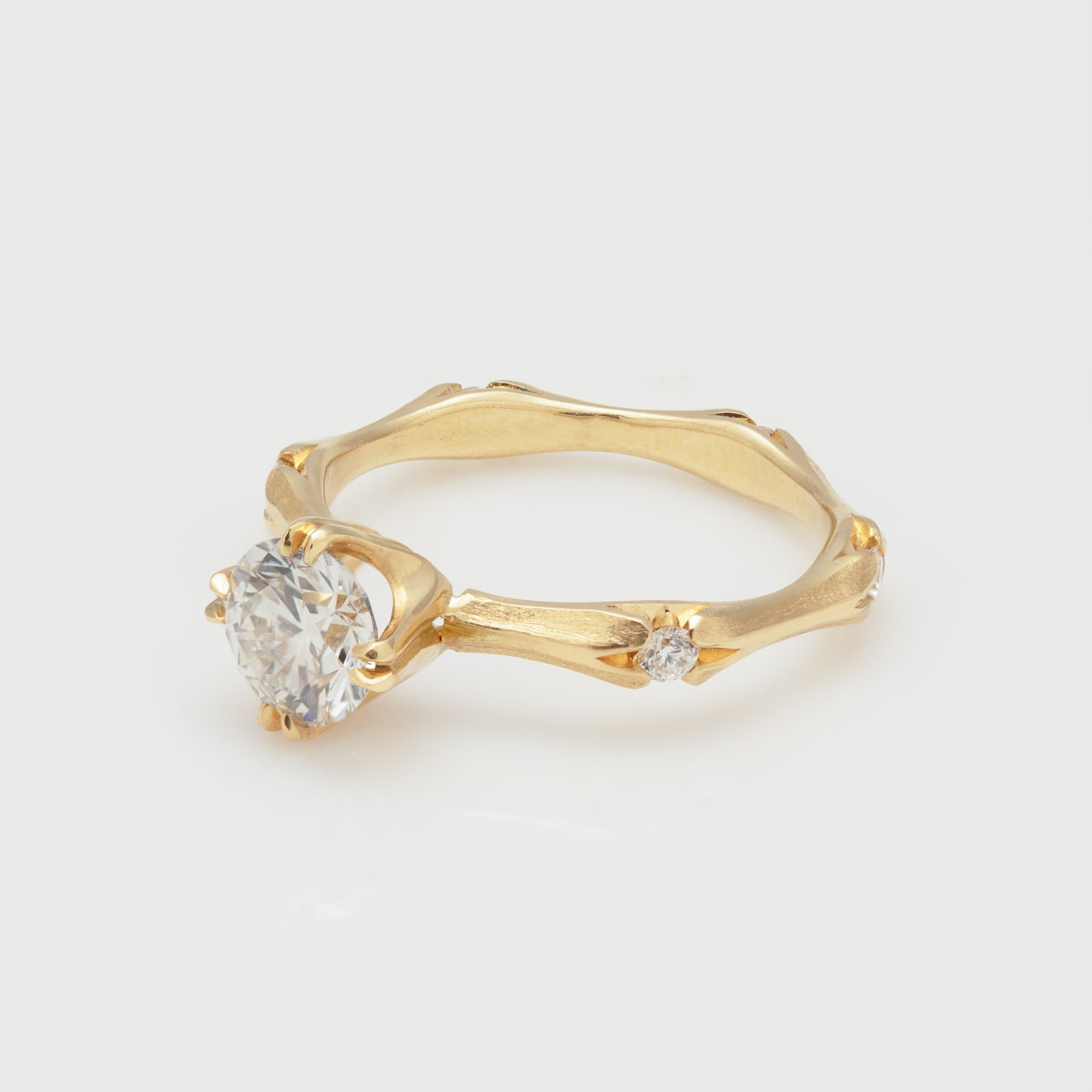 "Athena" Solitaire Diamond Ring