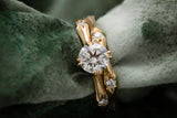 "Athena" Solitaire Diamond Ring