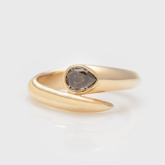Brown Diamond Ring