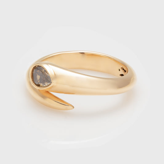 Brown Diamond Ring