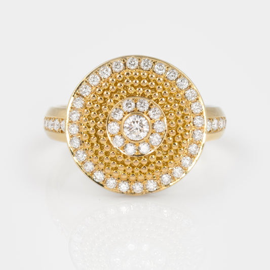 "Circle of Light" Diamond Ring