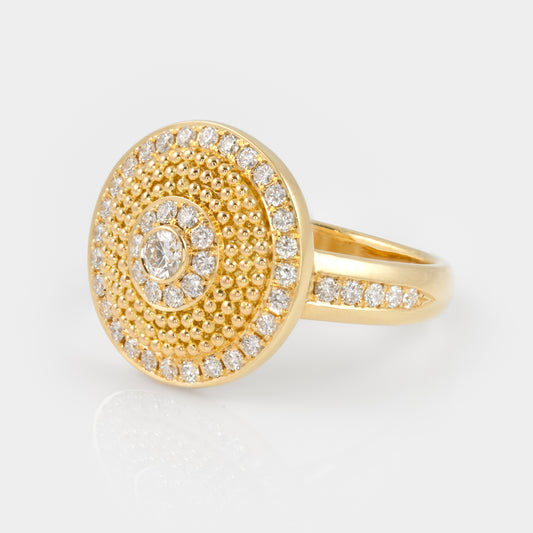 "Circle of Light" Diamond Ring