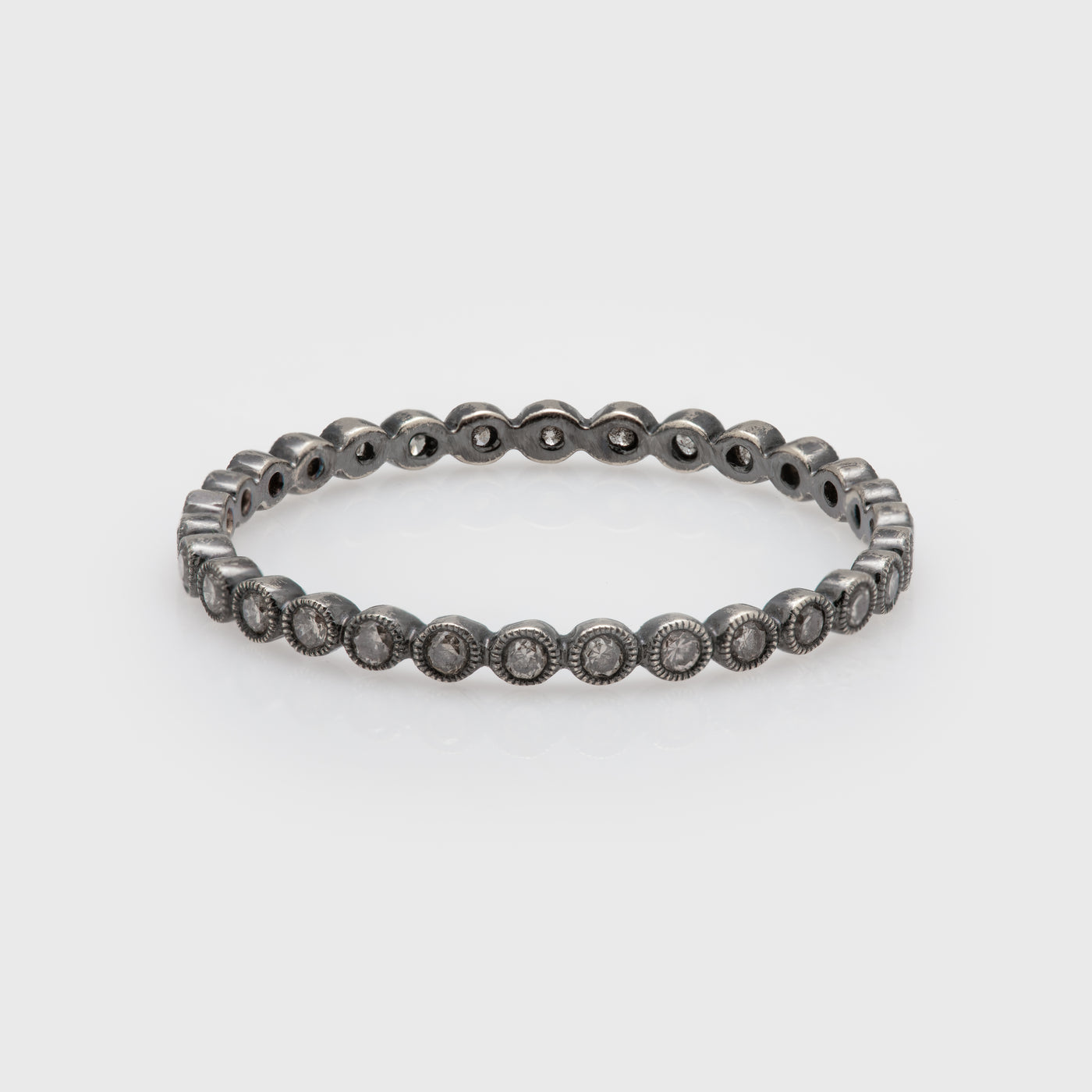Black Rhodium Eternity Band