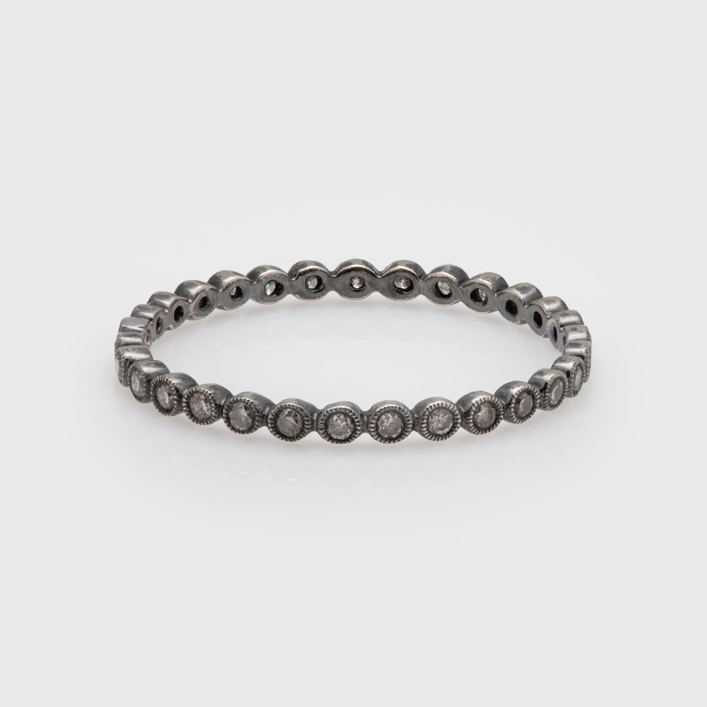 Black Rhodium Eternity Band