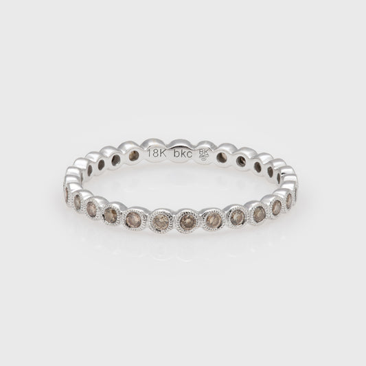 Cognac Diamond Band