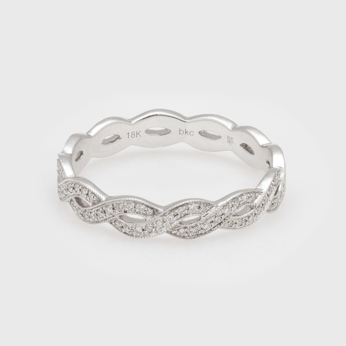Woven Eternity Band