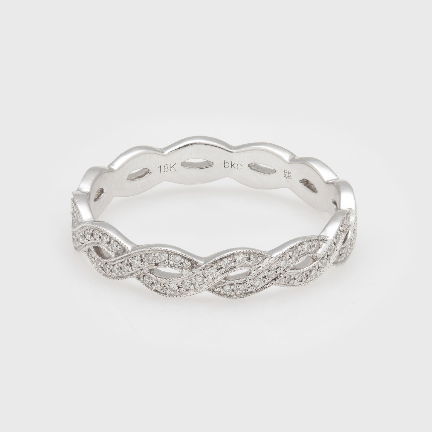Woven Eternity Band