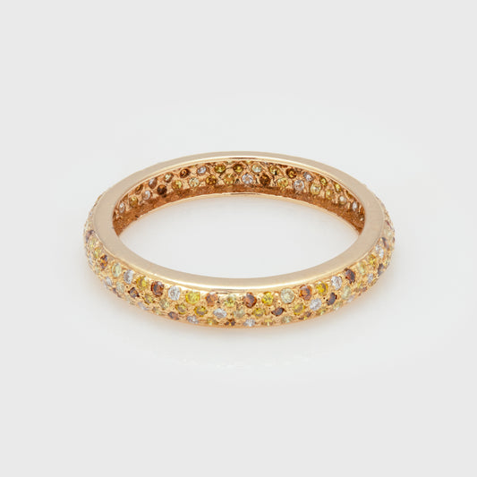 Multi-Color Diamond Band