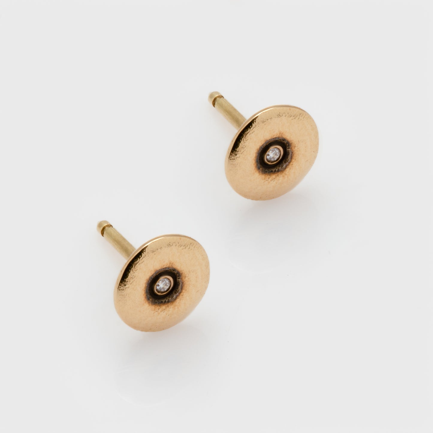 "Orchard" Diamond Stud Earrings