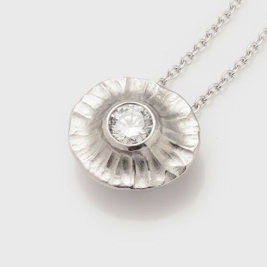 Scalloped Diamond Necklace