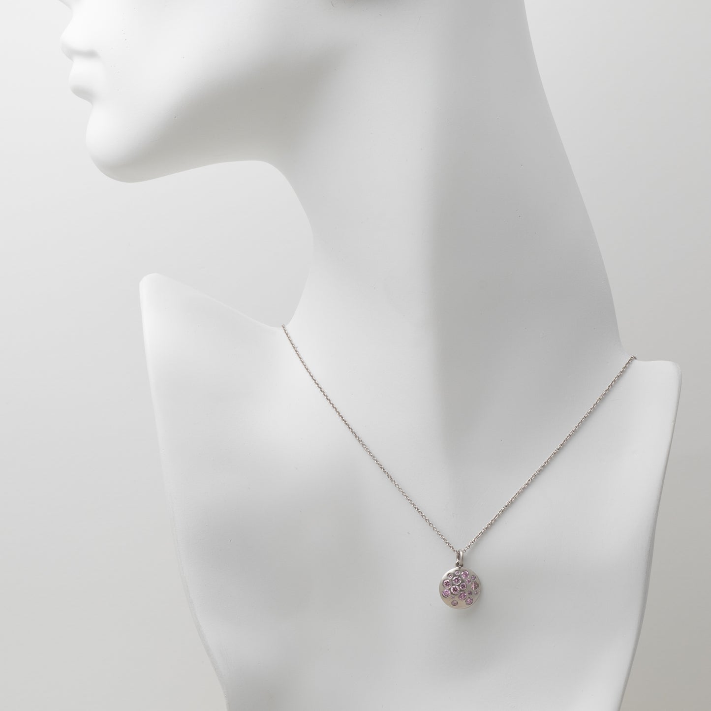 Pink Diamond Necklace