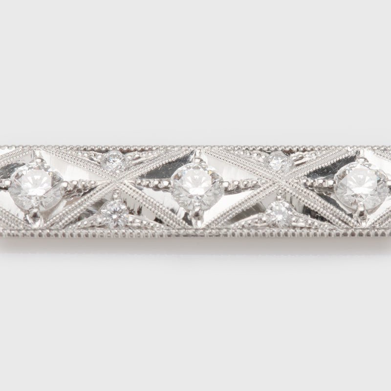 Platinum "Viper Pendant" Necklace