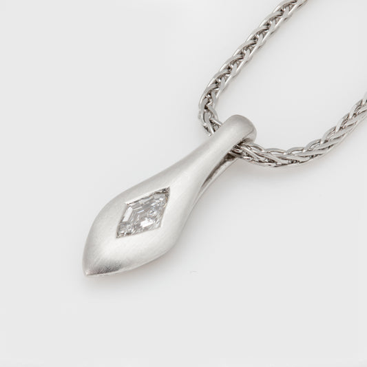 Platinum Kite Diamond Necklace