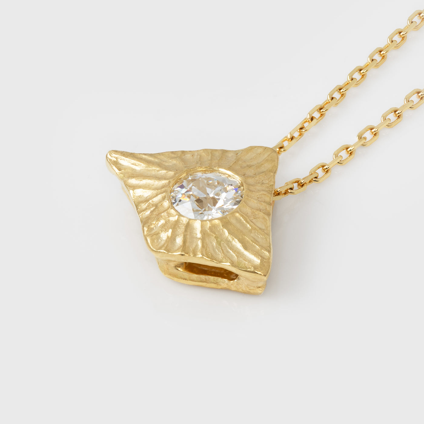 Old Mine Cut Diamond Pendant