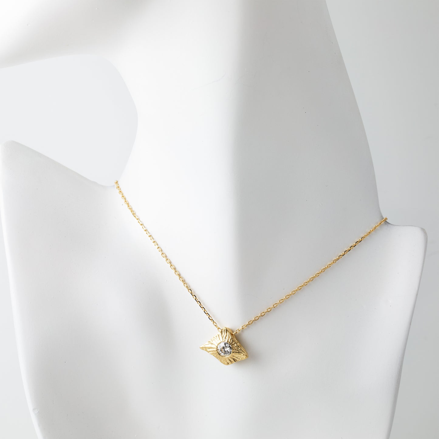 Old Mine Cut Diamond Pendant