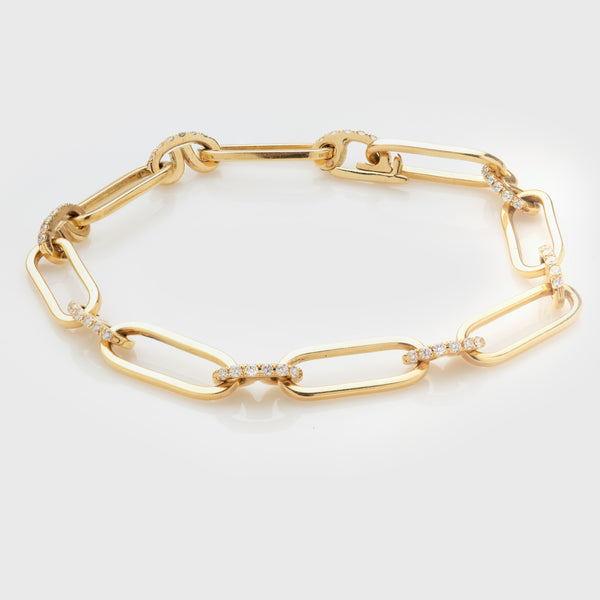 Diamond Chain Bracelet