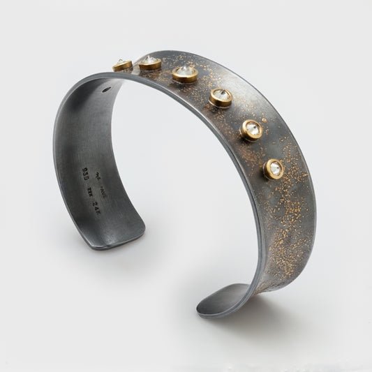 Yellow Diamond Gold Dust Cuff