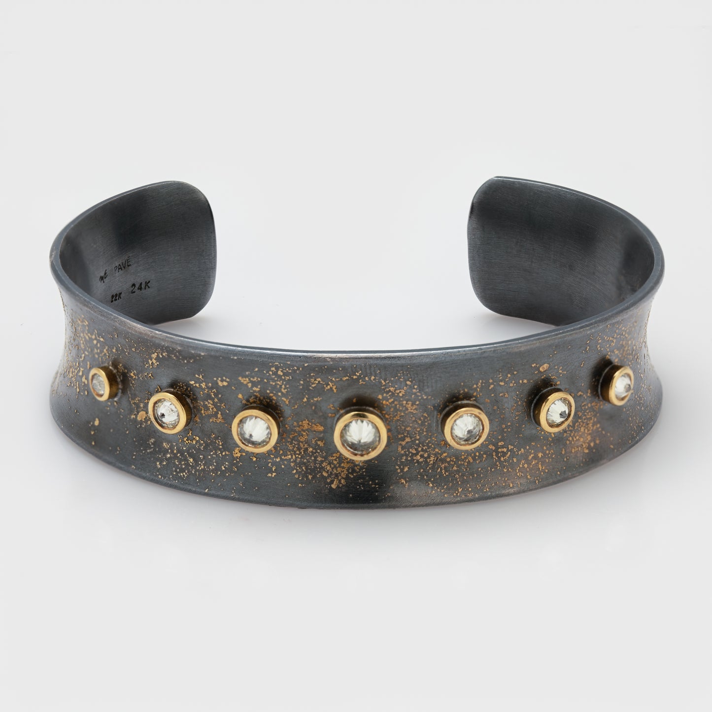 Yellow Diamond Gold Dust Cuff