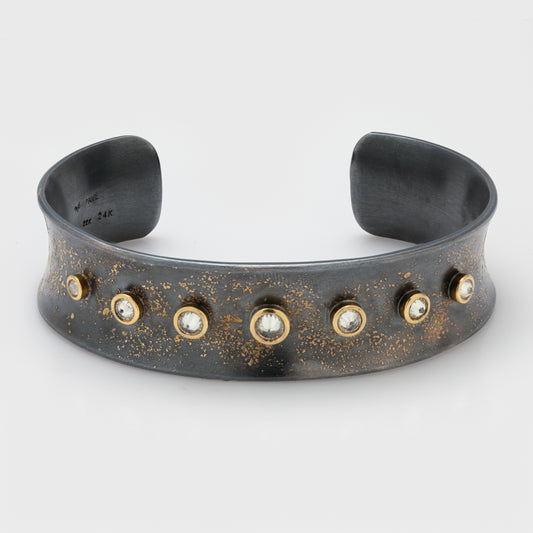 Yellow Diamond Gold Dust Cuff