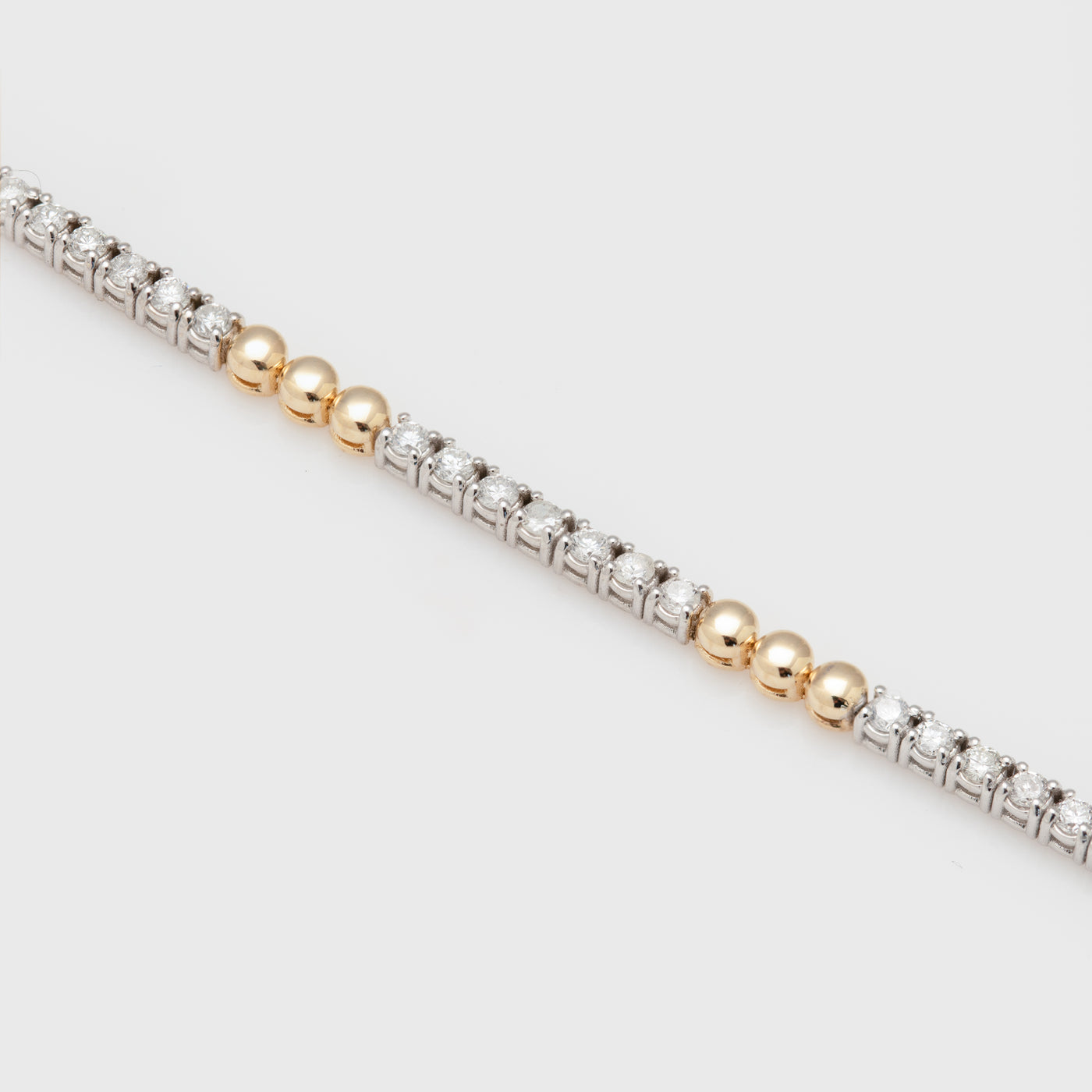 Two Toned Tennis Bracelet