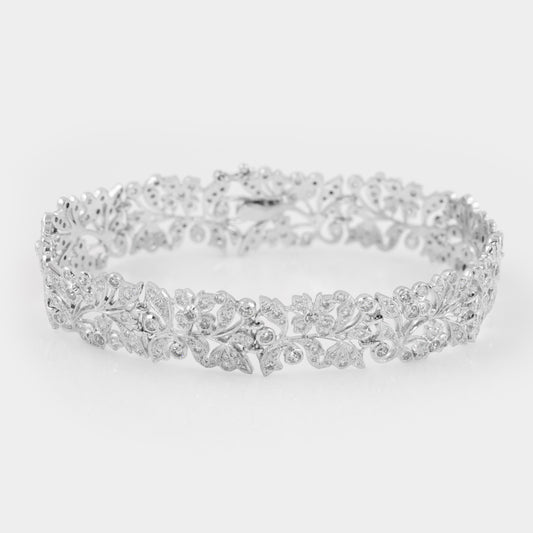 Floral Tennis bracelet