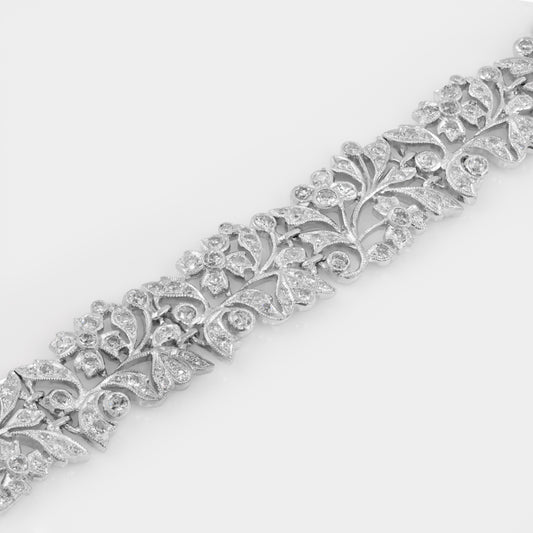 Floral Tennis bracelet