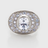 Platinum Lavender Sapphire Ring