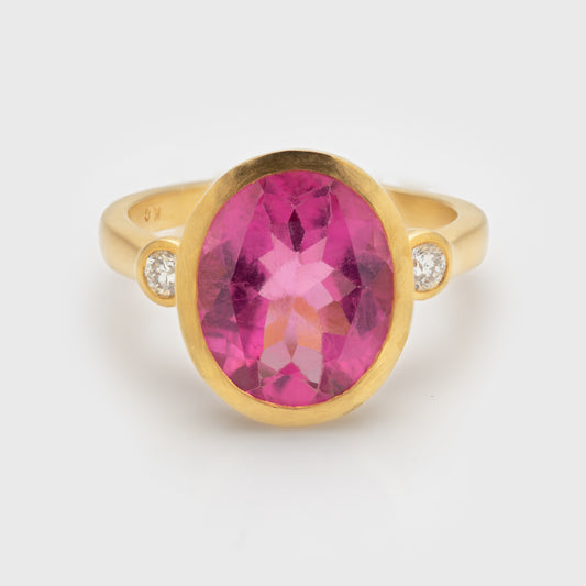 Rubellite Ring