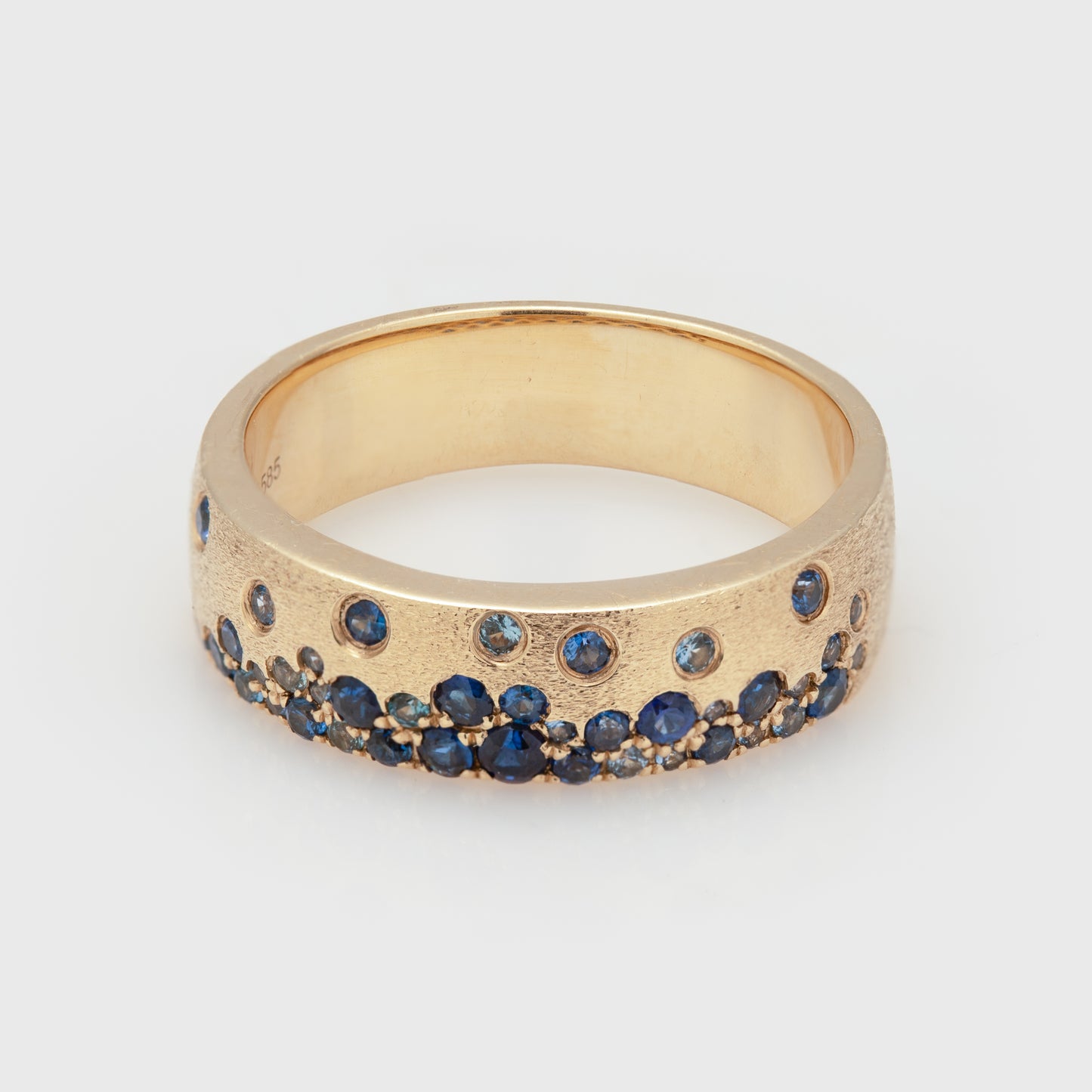 Blue Sapphire Band