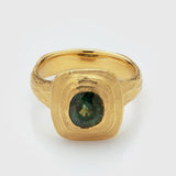 22k Gold Sapphire Ring