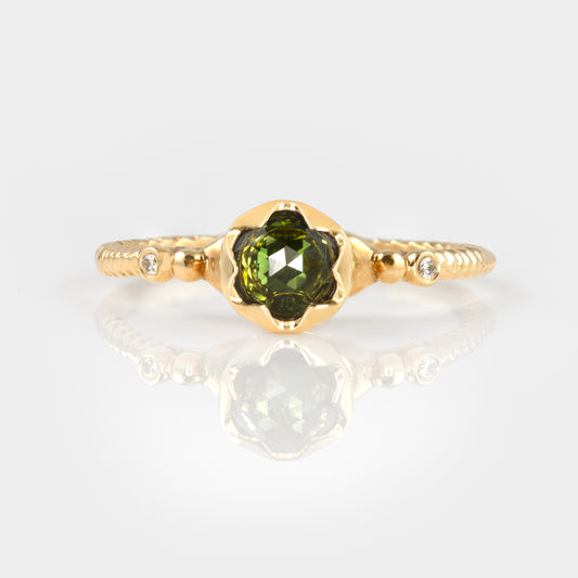 Tourmaline Wishing Well Ring