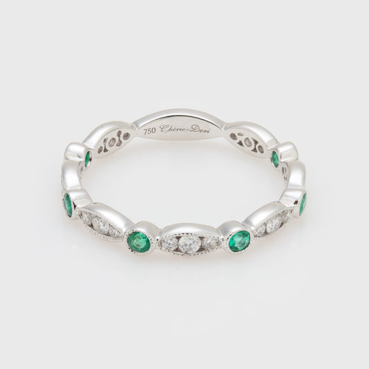 Emerald & Diamond Band