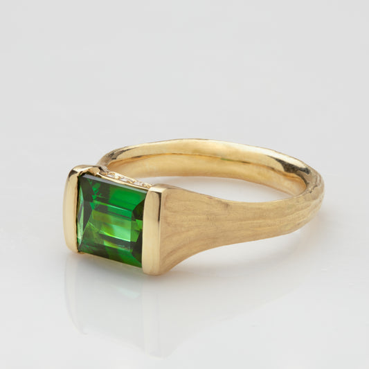 Bicolor Tourmaline Ring