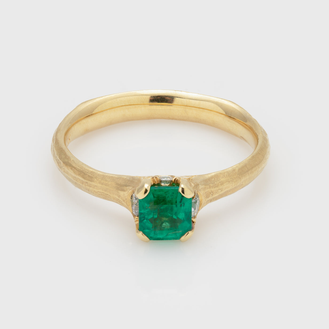 Dainty Emerald Ring