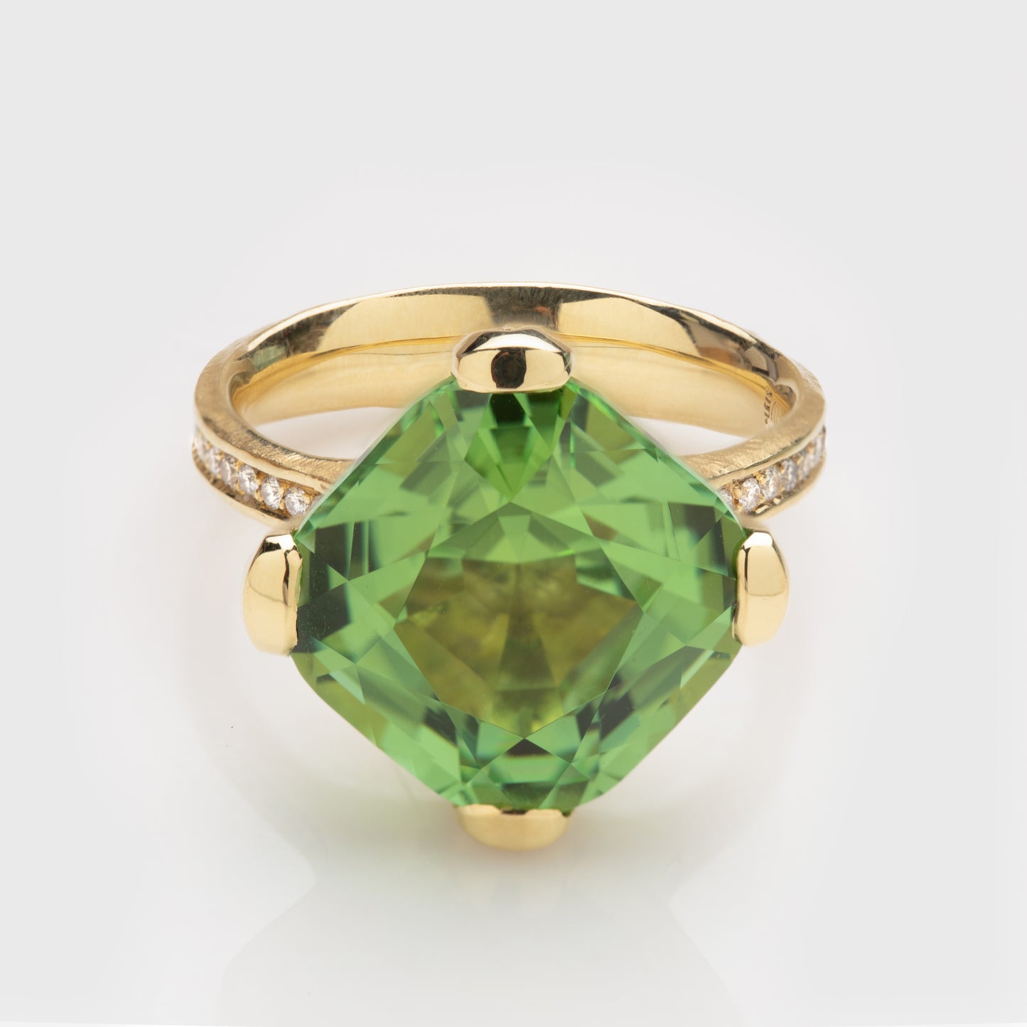 "Clover Leaf" Green Tourmaline