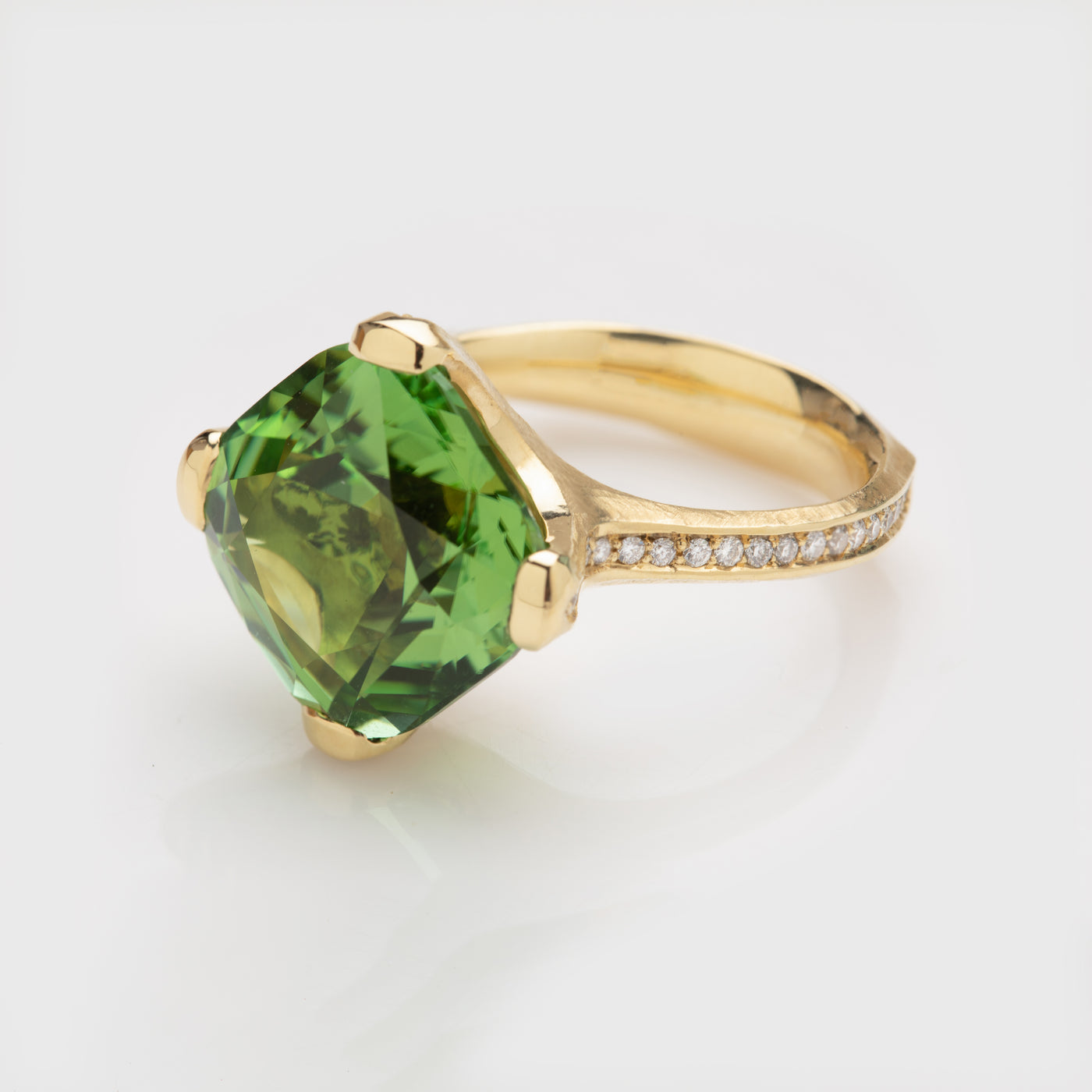 "Clover Leaf" Green Tourmaline