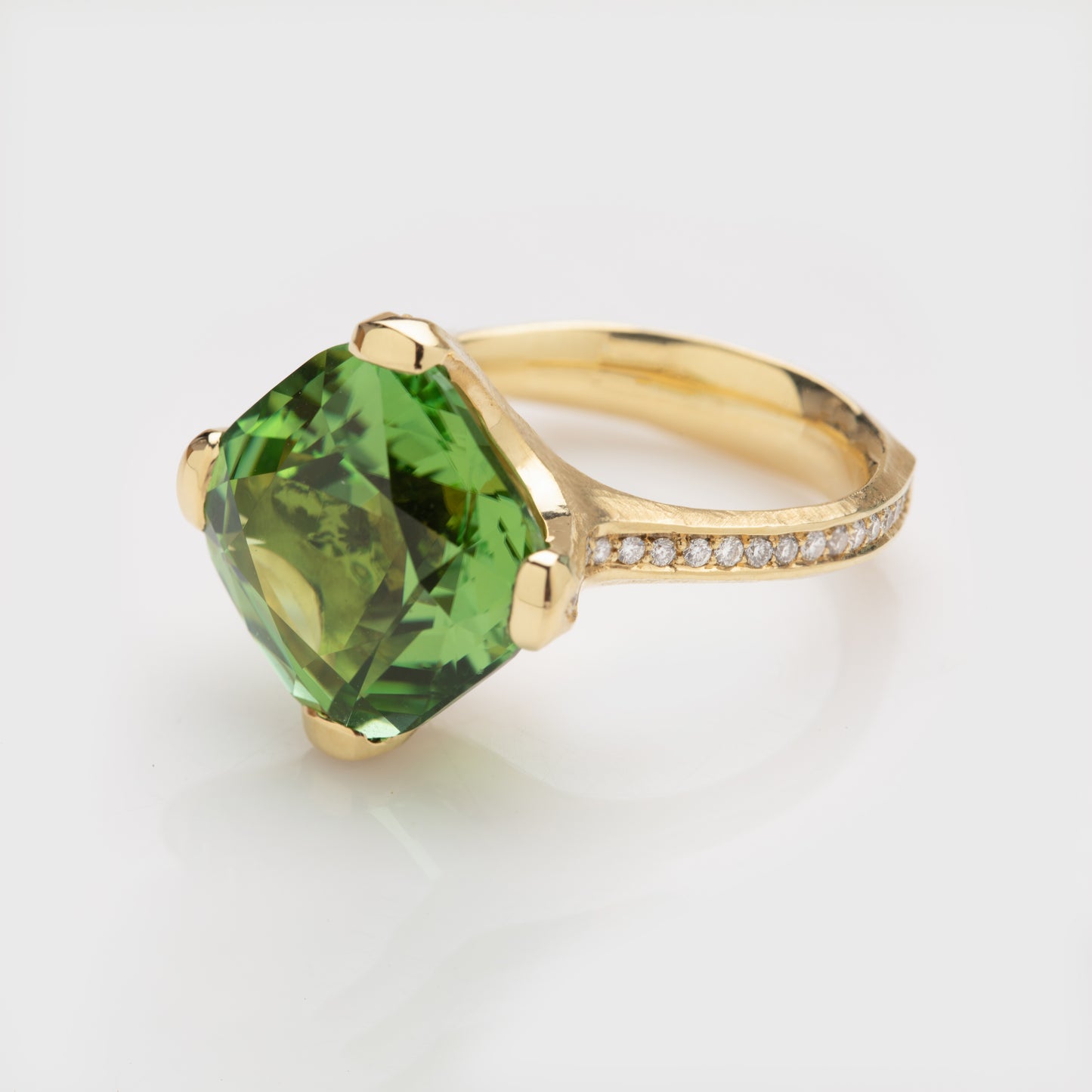 "Clover Leaf" Green Tourmaline