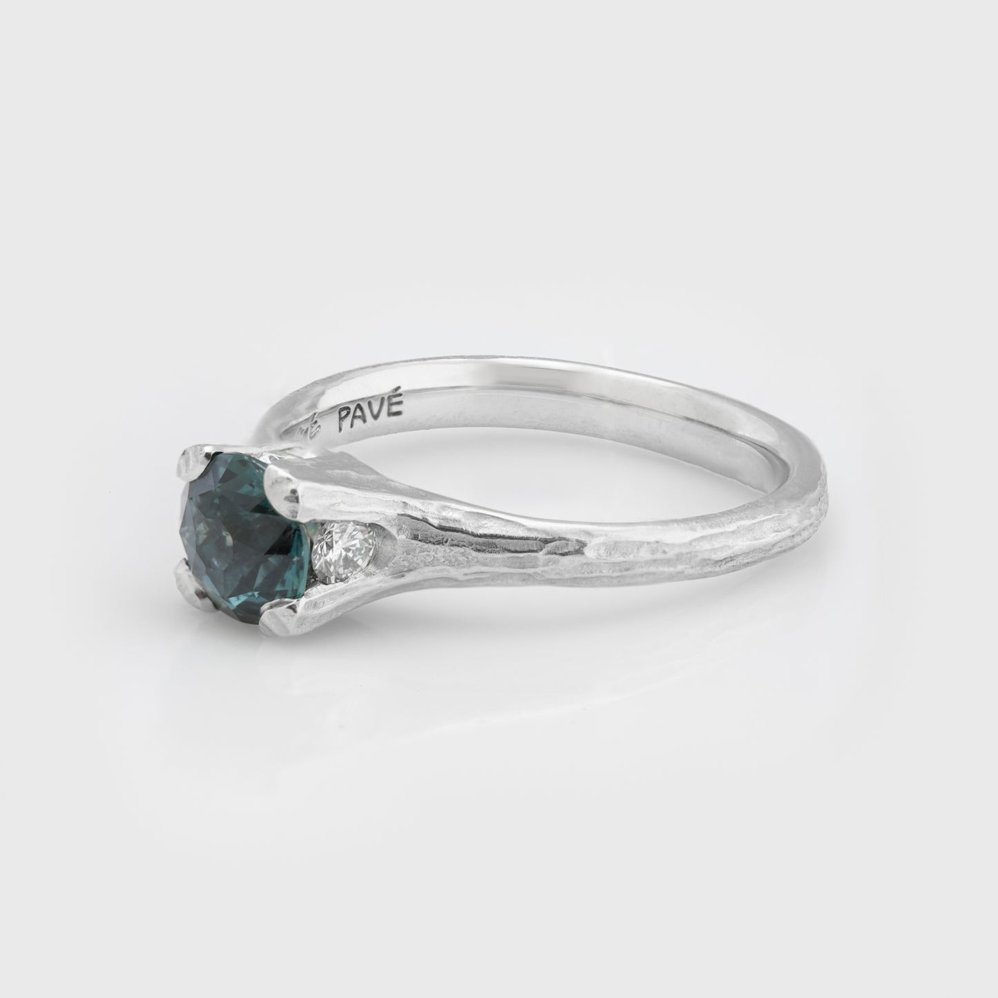 Color Change Sapphire Ring