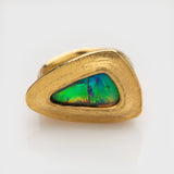"Sail Away" Boulder Opal Ring