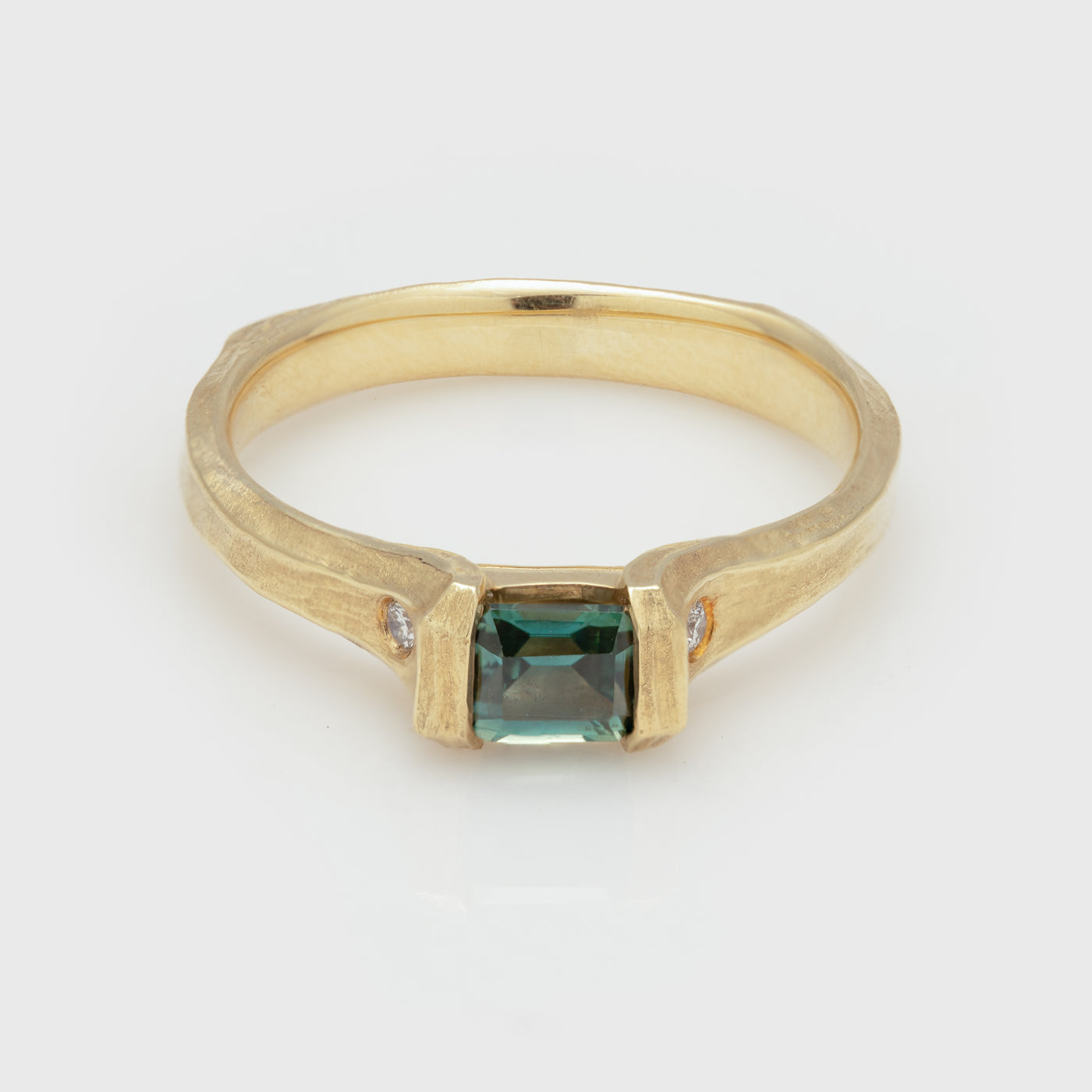 Green Sapphire Ring