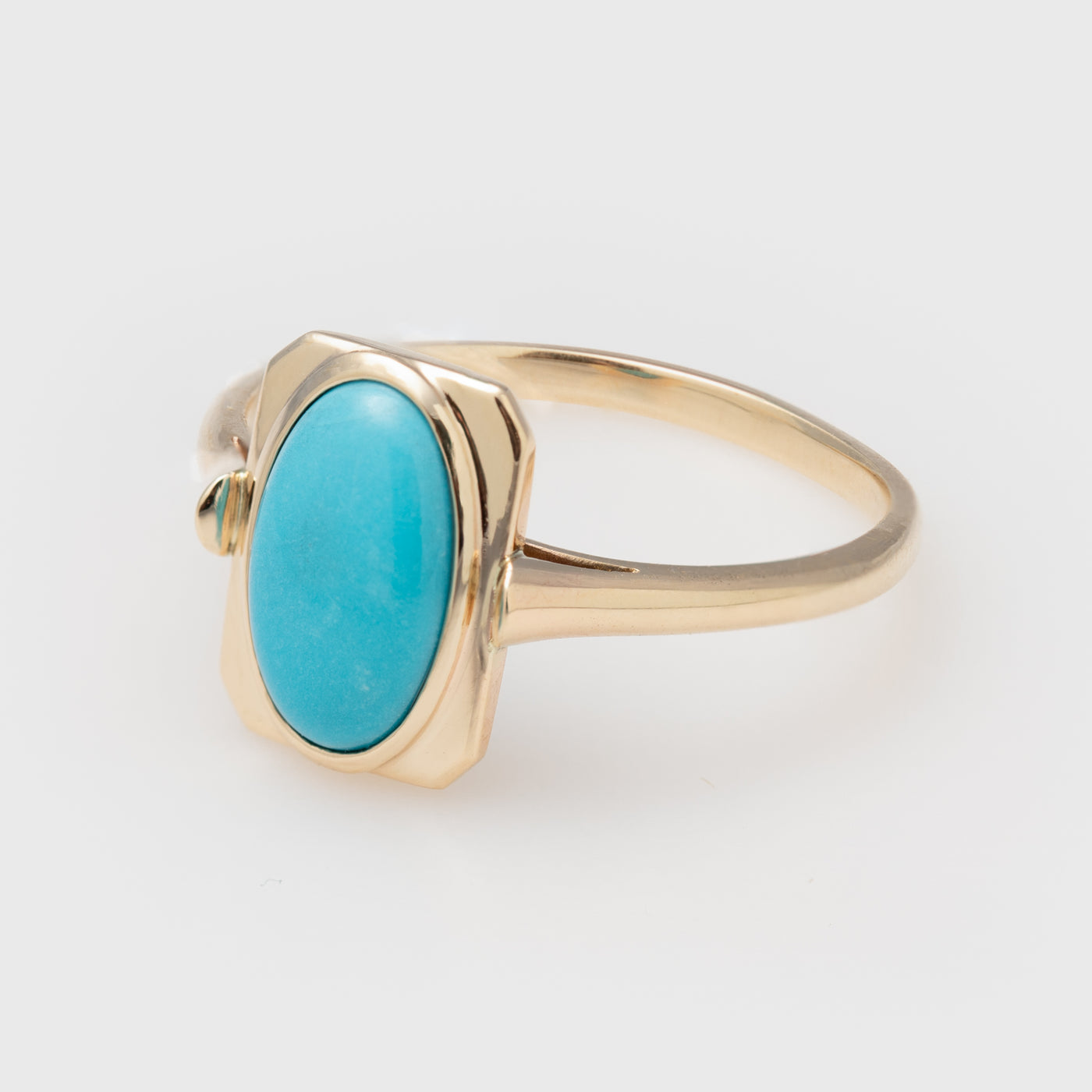 Turquoise Gold Ring