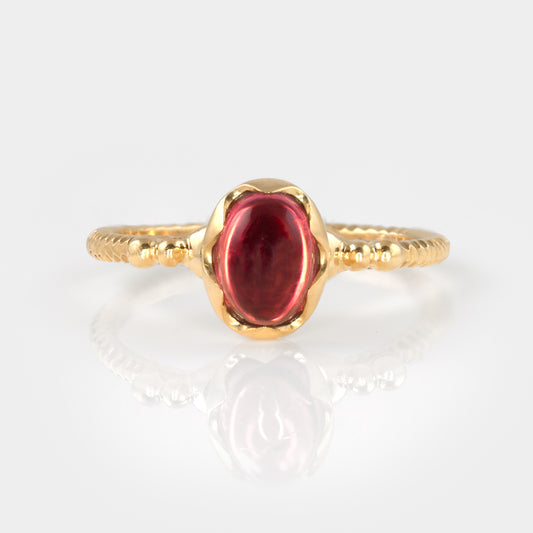 Calypso Pink Tourmaline Ring